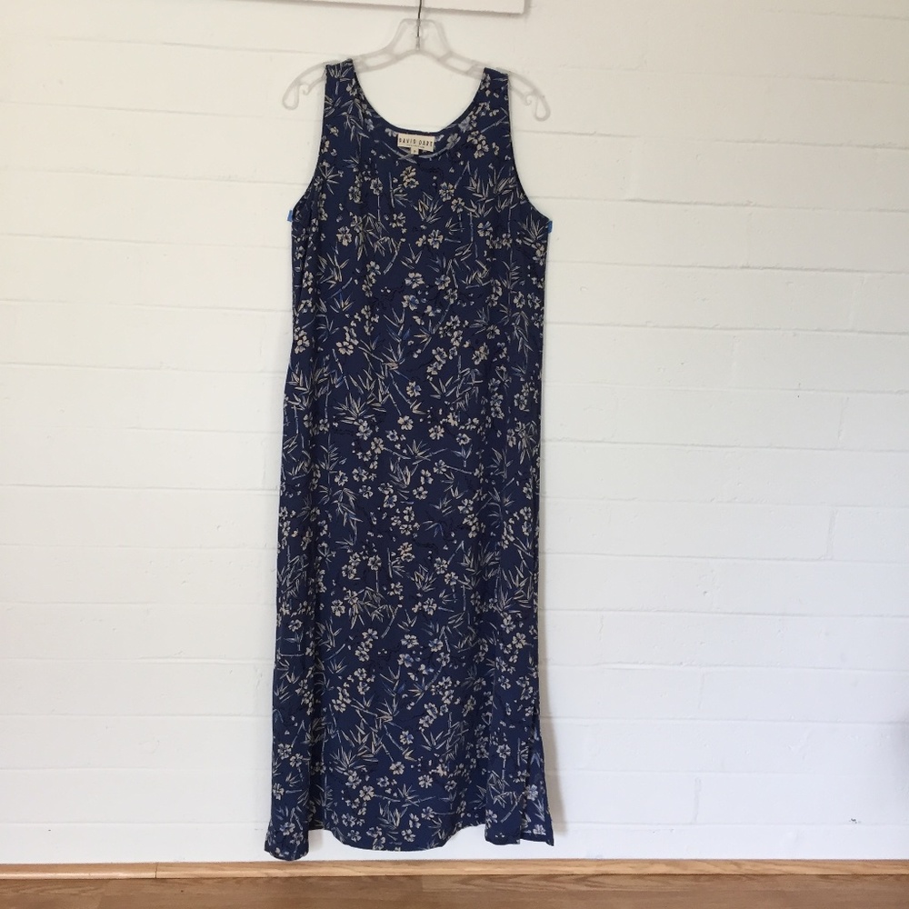 David Dart Vintage Sleeveless Maxi Dress P